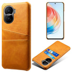 For Honor X40i 5G Dual Card Slots Holder Case PU Leather Coated Hard PC Protective Phone Cover