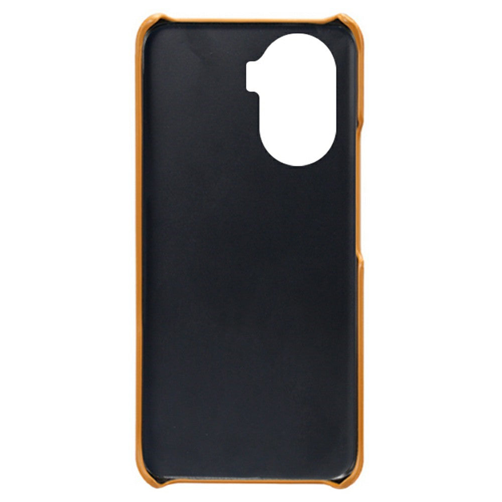 For Honor X40i 5G Dual Card Slots Holder Case PU Leather Coated Hard PC Protective Phone Cover