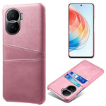 For Honor X40i 5G Dual Card Slots Holder Case PU Leather Coated Hard PC Protective Phone Cover