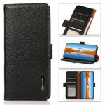 KHAZNEH For Xiaomi 14T Pro Phone Case Genuine Cow Leather Cover RFID Blocking
