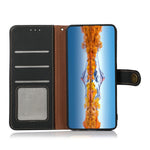 KHAZNEH For Xiaomi 14T Pro Case Genuine Cow Leather RFID Blocking Wallet Phone Cover