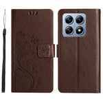 For Xiaomi 14T Pro Case Pattern Imprint PU Leather Phone Wallet Cover with Strap