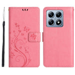 For Xiaomi 14T Pro Case Pattern Imprint PU Leather Phone Wallet Cover with Strap