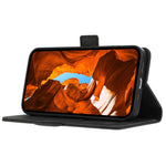 ABEEL For Samsung Galaxy S25 Ultra Case PU Leather Folio Stand View RFID Blocking Phone Cover