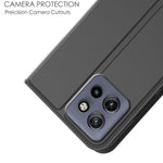 For Motorola Edge 60 Neo 5G / Edge 50 Neo 5G / Moto S50 5G / ThinkPhone 25 5G Case PU Leather Phone Cover with Card Holder Stand Magnetic Closure