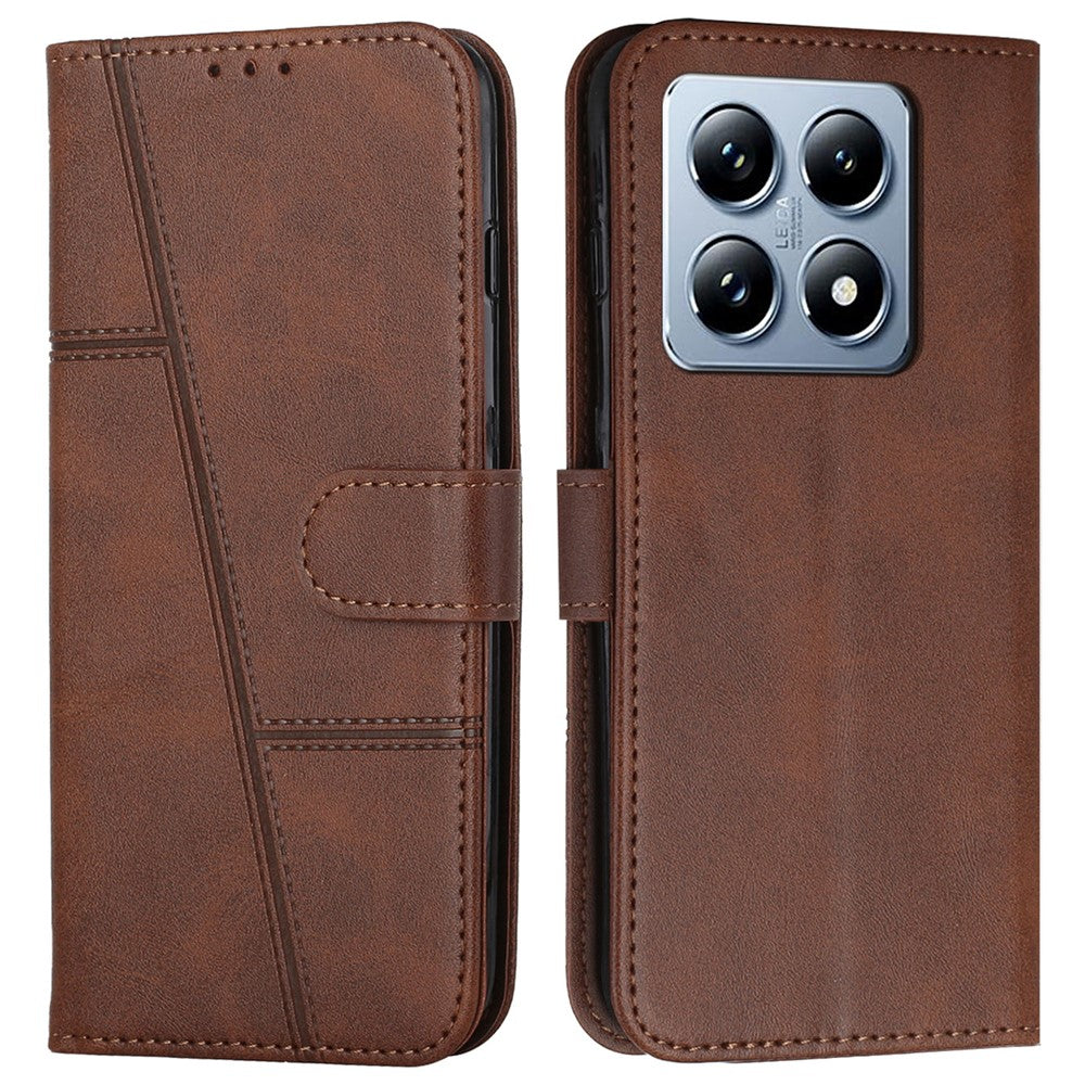 For Xiaomi 14T Pro Case Stand Flip Protective Leather Phone Cover