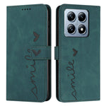 For Xiaomi 14T Pro Case Viewing Stand PU Leather Phone Cover Imprinted Pattern