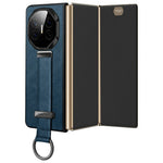 SULADA Fashion Series for Huawei Mate XT Ultimate Case Wristband Kickstand Leather+PC Back Phone Cover