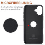DG.MING M5-serie til iPhone 16 Plus-etui Aftageligt magnetisk lædertelefoncover med kortlommer