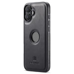 DG.MING M5-serie til iPhone 16 Plus-etui Aftageligt magnetisk lædertelefoncover med kortlommer