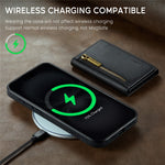 DG.MING M5-serie til iPhone 16 Plus-etui Aftageligt magnetisk lædertelefoncover med kortlommer