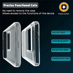 For Xiaomi 14T Pro Clear TPU Anti-Scratch Phone Case + 2.5D Arc Edge Screen Protector