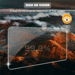 For Xiaomi 14T Pro Clear TPU Anti-Scratch Phone Case + 2.5D Arc Edge Screen Protector