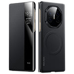 SULADA For Huawei Mate XT Ultimate Case View Window Leather Phone Cover with Auto Wake / Sleep