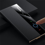SULADA For Huawei Mate XT Ultimate Case View Window Leather Phone Cover with Auto Wake / Sleep