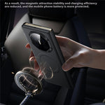 SULADA For Huawei Mate XT Ultimate Case View Window Leather Phone Cover with Auto Wake / Sleep