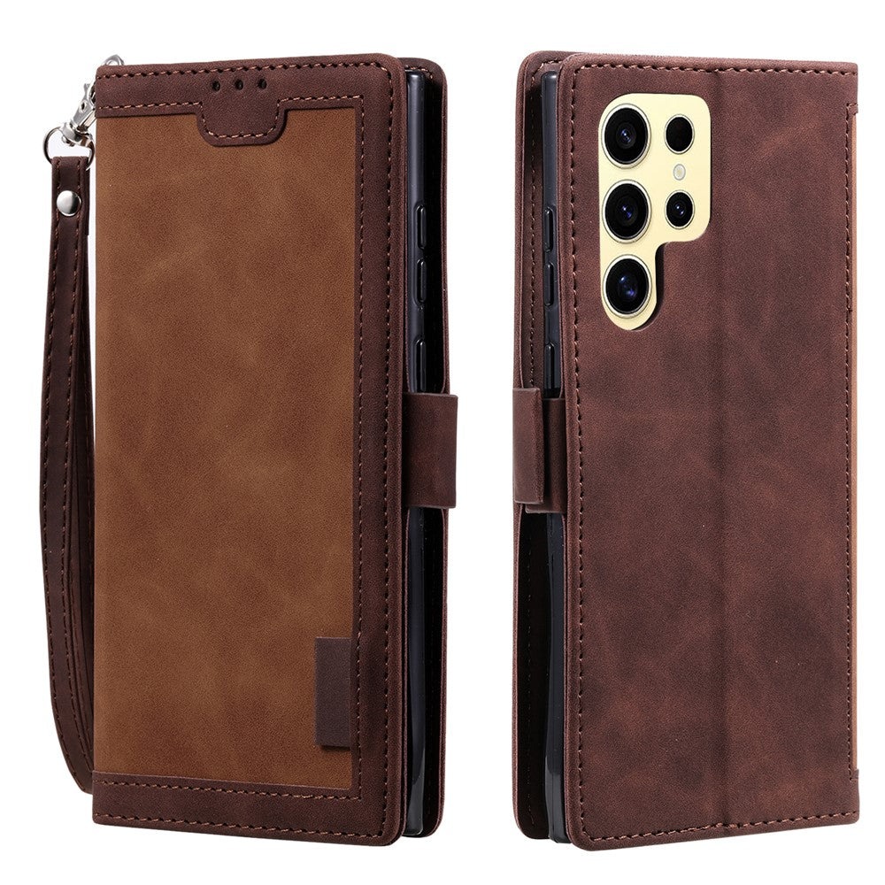 For Samsung Galaxy S25 Ultra Wallet Case RFID Blocking Stand Leather Phone Cover