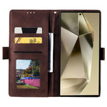 For Samsung Galaxy S25 Ultra Wallet Case RFID Blocking Stand Leather Phone Cover