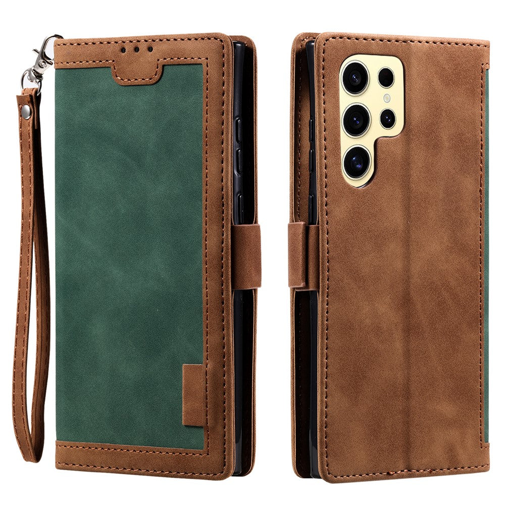 For Samsung Galaxy S25 Ultra Wallet Case RFID Blocking Stand Leather Phone Cover