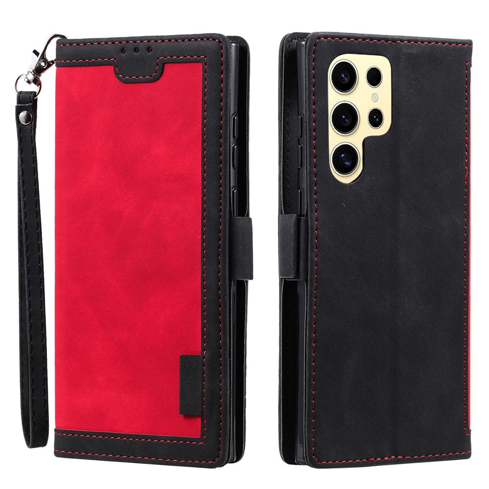 For Samsung Galaxy S25 Ultra Wallet Case RFID Blocking Stand Leather Phone Cover
