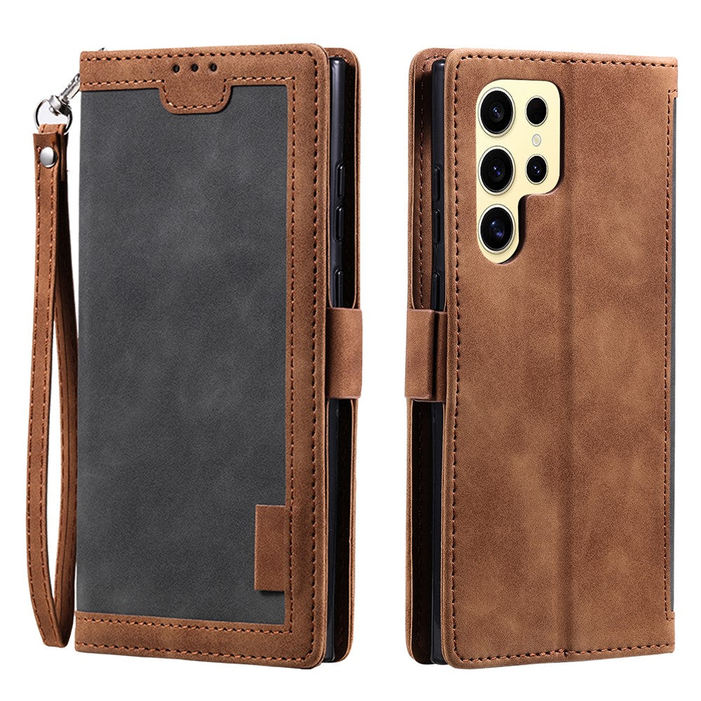 For Samsung Galaxy S25 Ultra Wallet Case RFID Blocking Stand Leather Phone Cover