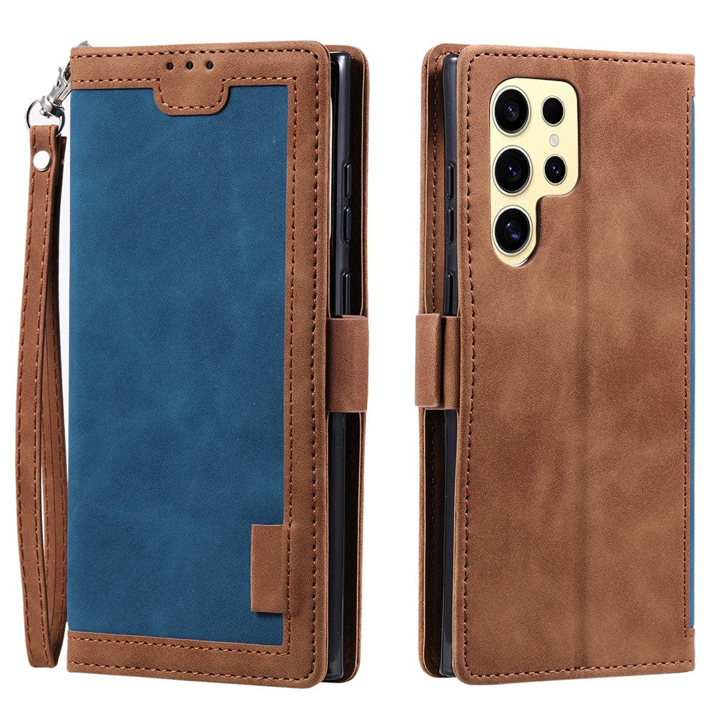 For Samsung Galaxy S25 Ultra Wallet Case RFID Blocking Stand Leather Phone Cover