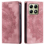 Style 010 For Xiaomi 14T Pro Case Mandala Pattern Magnetic Closing Leather Phone Cover