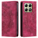 Style 010 For Xiaomi 14T Pro Case Mandala Pattern Magnetic Closing Leather Phone Cover