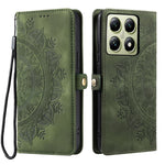 Style 016 For Xiaomi 14T Pro Case Skin Feel Totem Imprinted Wallet Leather Phone Cover