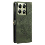 Style 016 For Xiaomi 14T Pro Case Skin Feel Totem Imprinted Wallet Leather Phone Cover