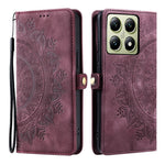 Style 016 For Xiaomi 14T Pro Case Skin Feel Totem Imprinted Wallet Leather Phone Cover