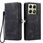 Style 016 For Xiaomi 14T Pro Case Skin Feel Totem Imprinted Wallet Leather Phone Cover