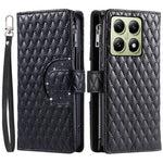 Style 012 for Xiaomi 14T Pro Case Zipper Pocket Glitter Leather Phone Cover
