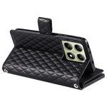 Style 012 for Xiaomi 14T Pro Case Zipper Pocket Glitter Leather Phone Cover