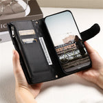 Style 012 for Xiaomi 14T Pro Case Zipper Pocket Glitter Leather Phone Cover