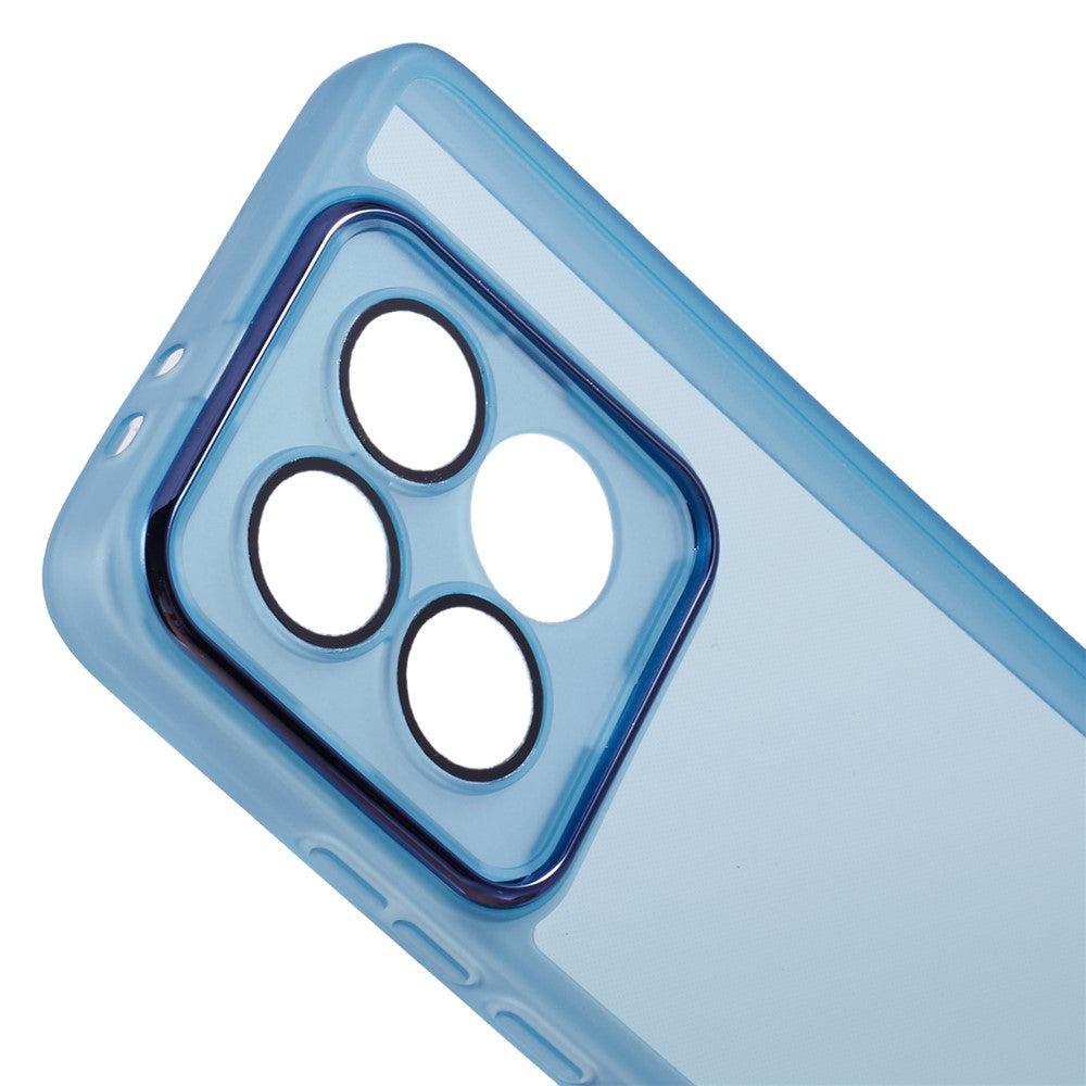 DKSM Series For Xiaomi 14T Pro Case Electroplated Camera Frame TPU Phone Cover