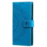 For Samsung Galaxy S25+ Case Imprinted Totem PU Leather Wallet Stand Phone Cover