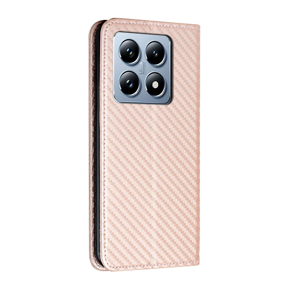 For Xiaomi 14T Pro Case Leather Flip Phone Cover Stand Strong Magnetic Closure