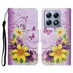 For Xiaomi 14T Pro Case Pattern Printing Protective Leather Folio Phone Cover