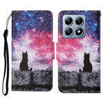 For Xiaomi 14T Pro Case Pattern Printing Protective Leather Folio Phone Cover