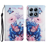 For Xiaomi 14T Pro Case Pattern Printing Protective Leather Folio Phone Cover