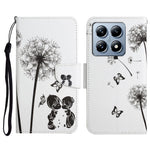 For Xiaomi 14T Pro Case Pattern Printing Protective Leather Folio Phone Cover