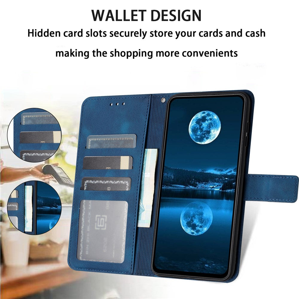 For Xiaomi 14T Leather Case Solid Color Wallet Protective Phone Cover