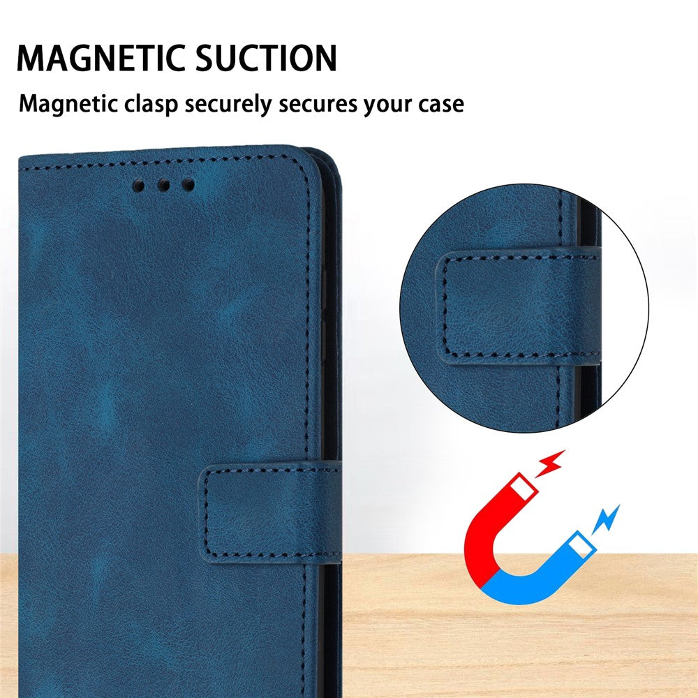 For Xiaomi 14T Leather Case Solid Color Wallet Protective Phone Cover