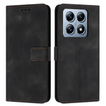 For Xiaomi 14T Leather Case Solid Color Wallet Protective Phone Cover