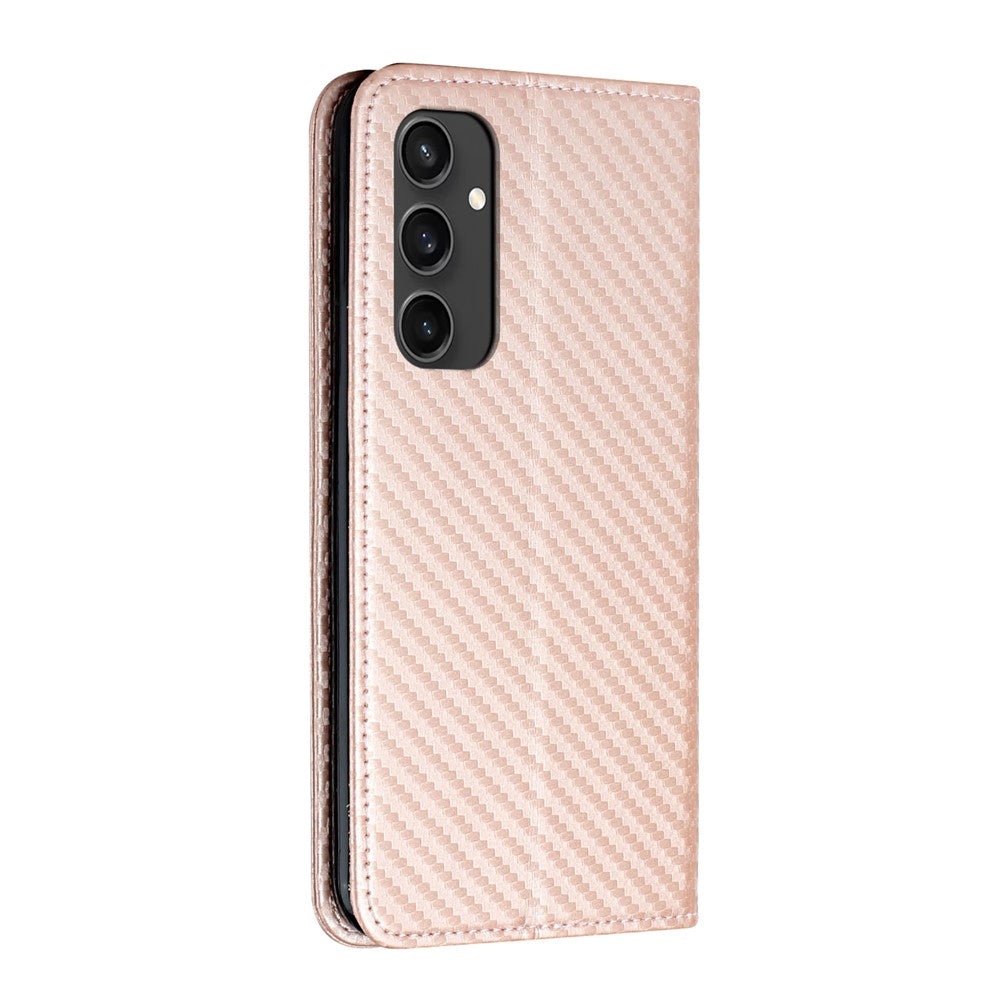 For Samsung Galaxy S24 FE Case Leather Flip Phone Cover Stand Strong Magnetic Closure