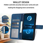 For Samsung Galaxy S24 FE Leather Case Solid Color Wallet Protective Phone Cover