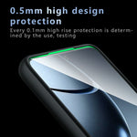 For Xiaomi 14T Pro Case Skin-Touch TPU + PC Matte Phone Back Cover, Transparent Black