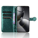 For Xiaomi 14T Pro Wallet Case Dot Pattern Imprint PU Leather Phone Cover