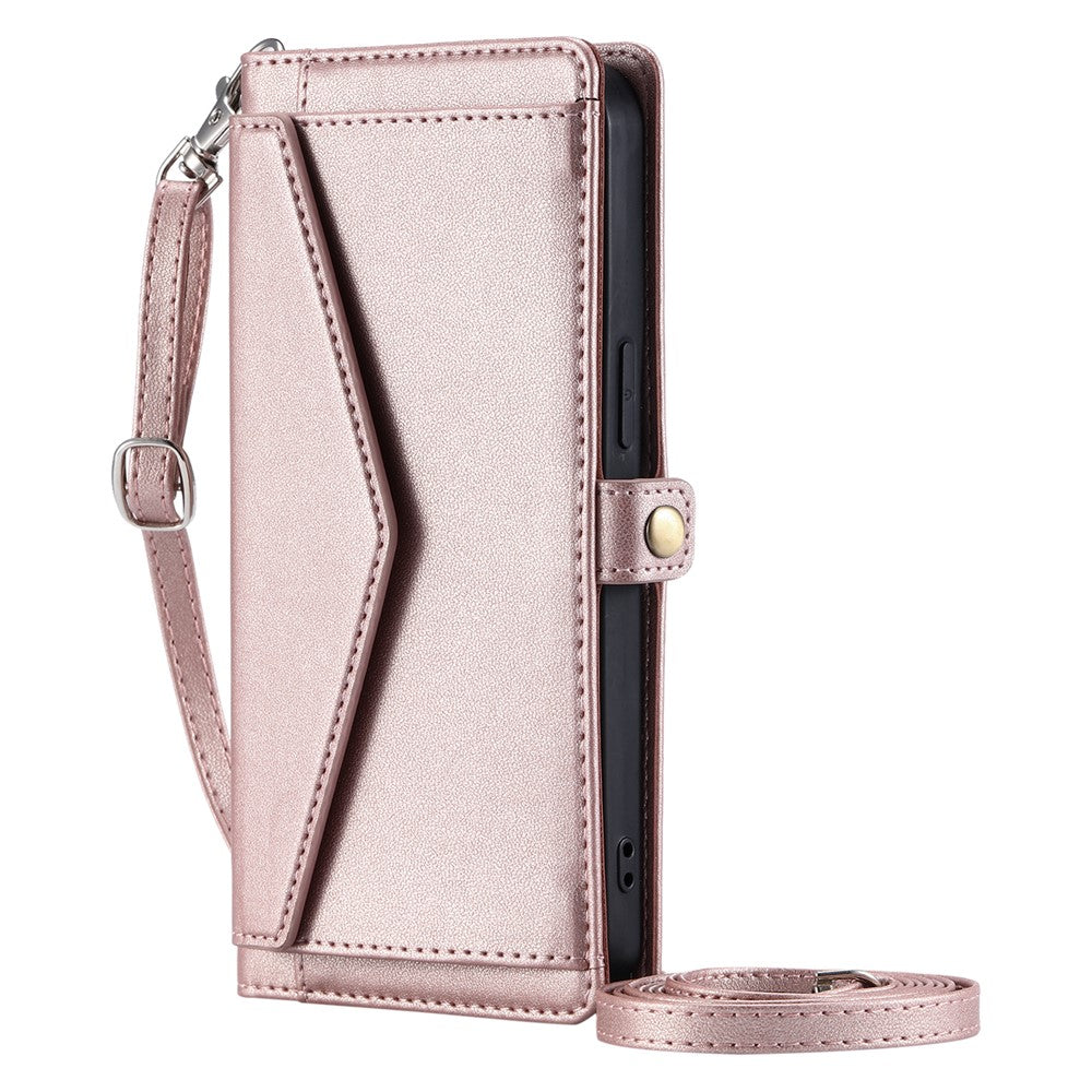 For Xiaomi 14T Leather Case Wallet Stand Phone Cover with Straps